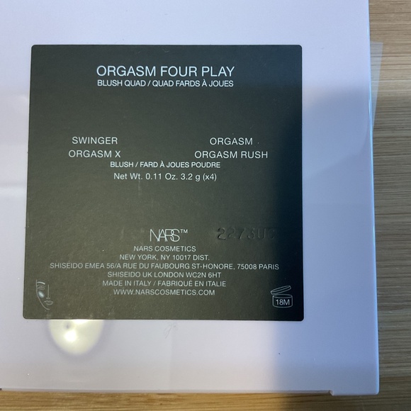 NARS ~Orgasm Four Play Blush Quad - Picture 4 of 4
